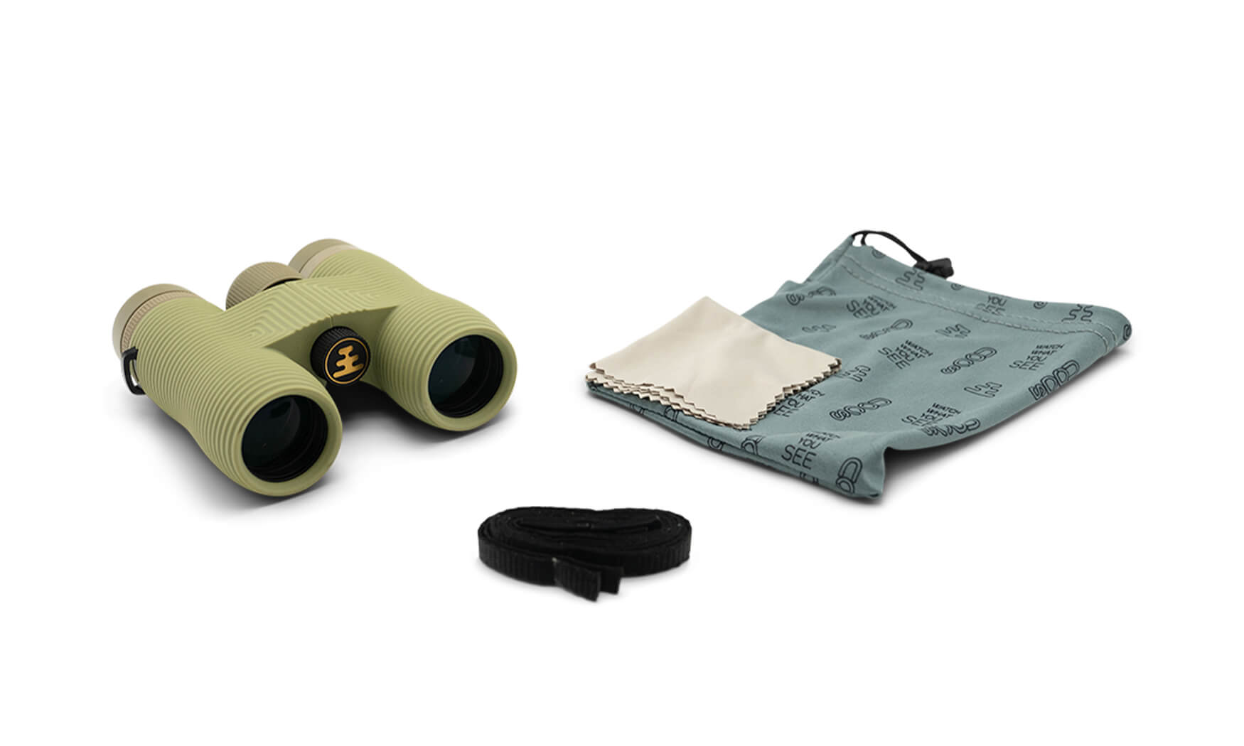 PONDEROSA (GREEN) Field Issue 10x32 Waterproof Binoculars product image #6
