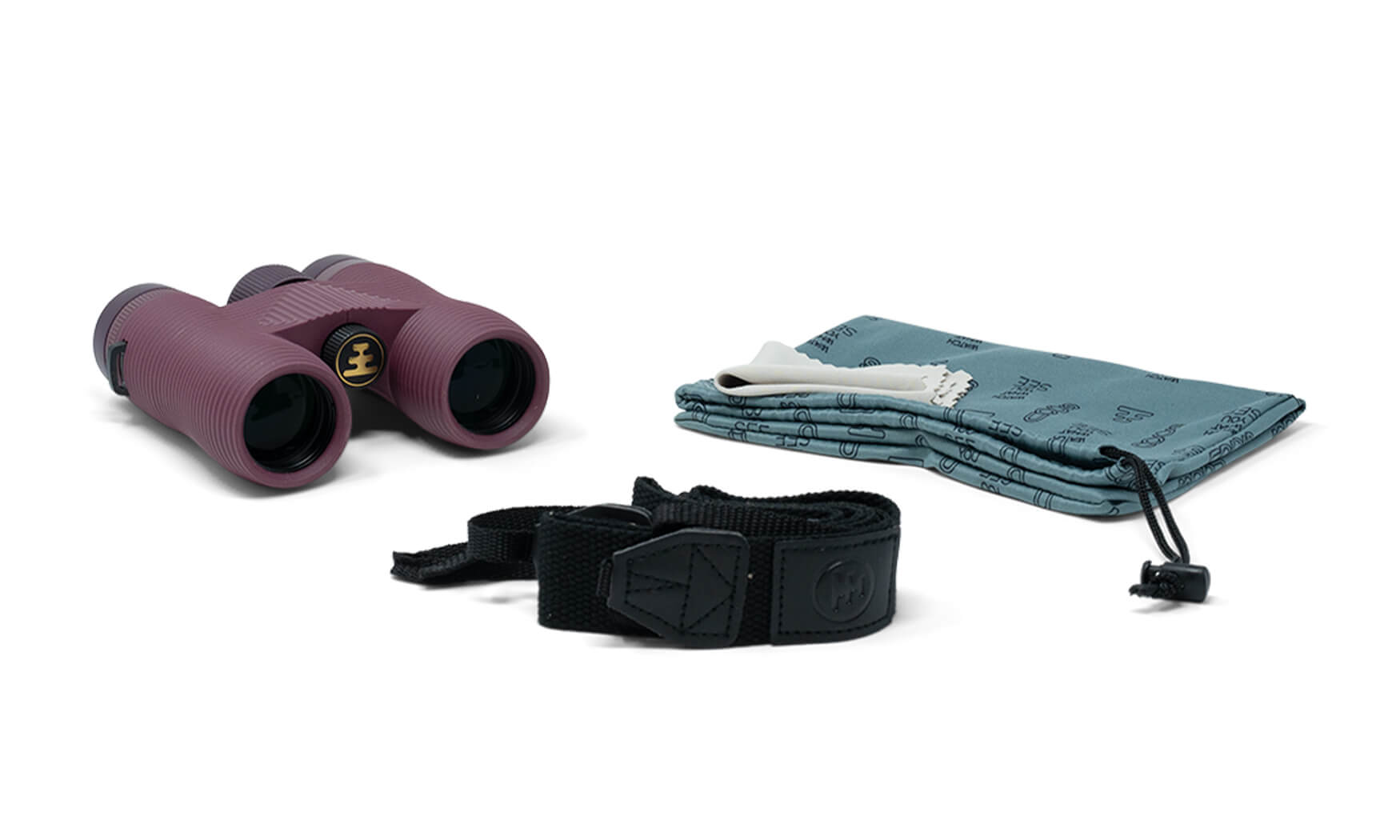 OXBLOOD MAROON Field Issue 10x32 Waterproof Binoculars product image #7