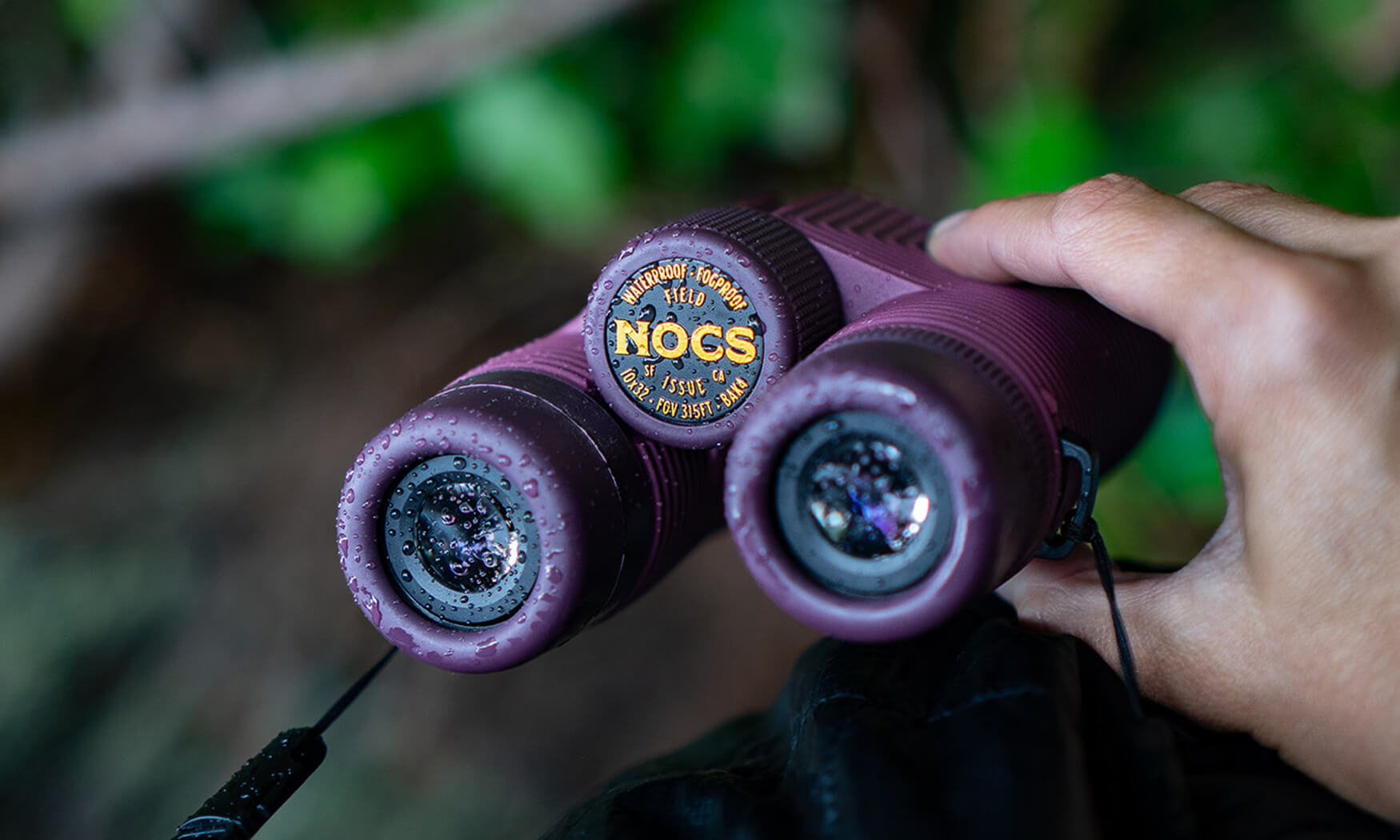 OXBLOOD MAROON Field Issue 10x32 Waterproof Binoculars product image #4