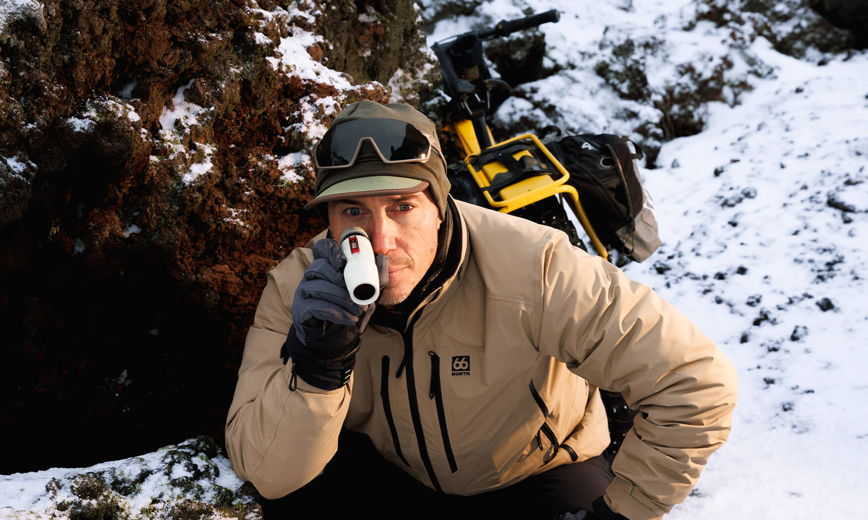 BONE (GRAY) Zero Tube 10x25 Waterproof Monocular product image #3