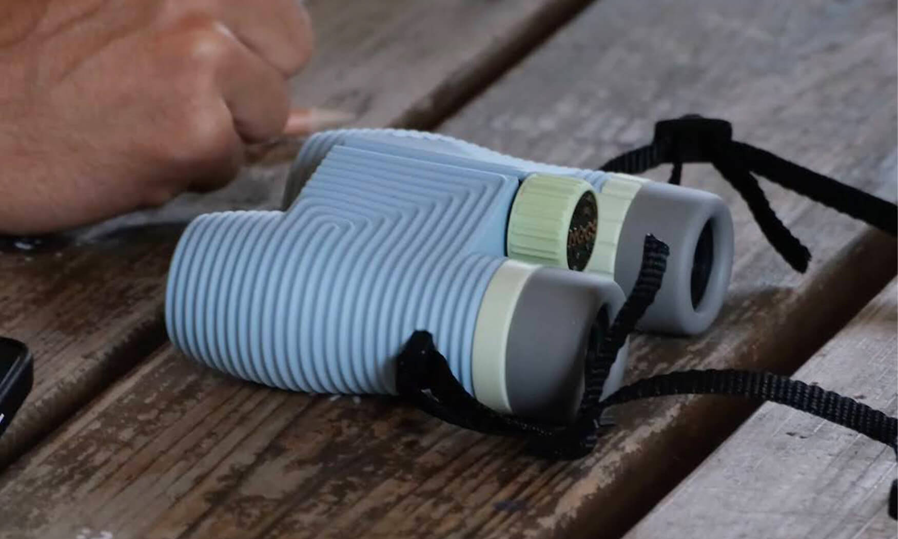 Pacific II (Blue) | Standard Issue 10x25 Waterproof Binoculars