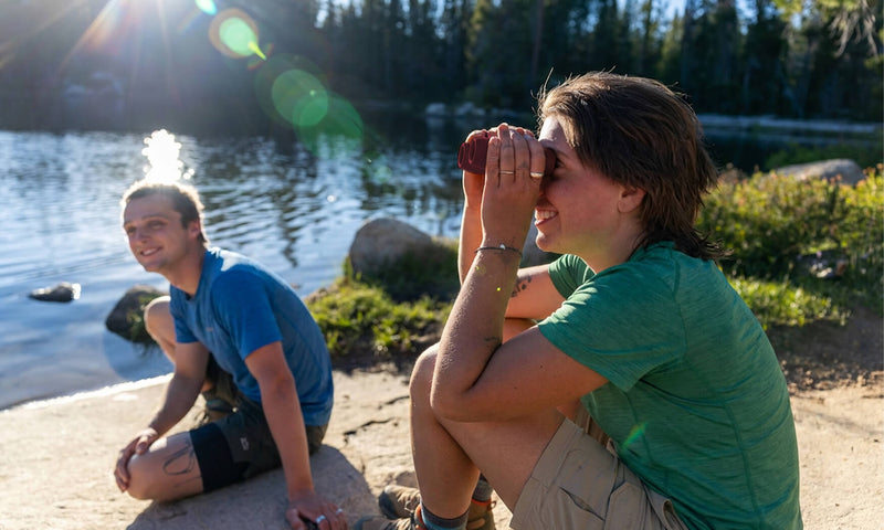 Sarcodes Red Standard Issue 10x25 Waterproof Binoculars product image #2