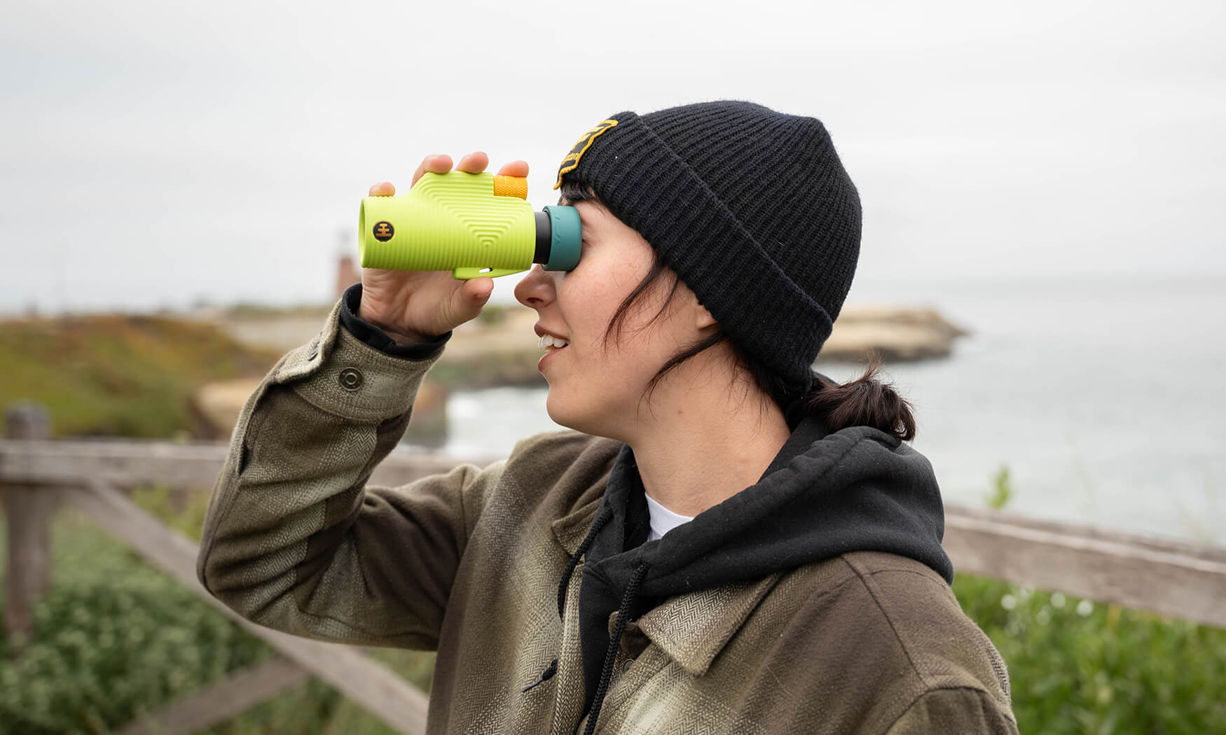 Chartreuse (Green) Zoom Tube 8x32 Water Resistant Monocular product image #4