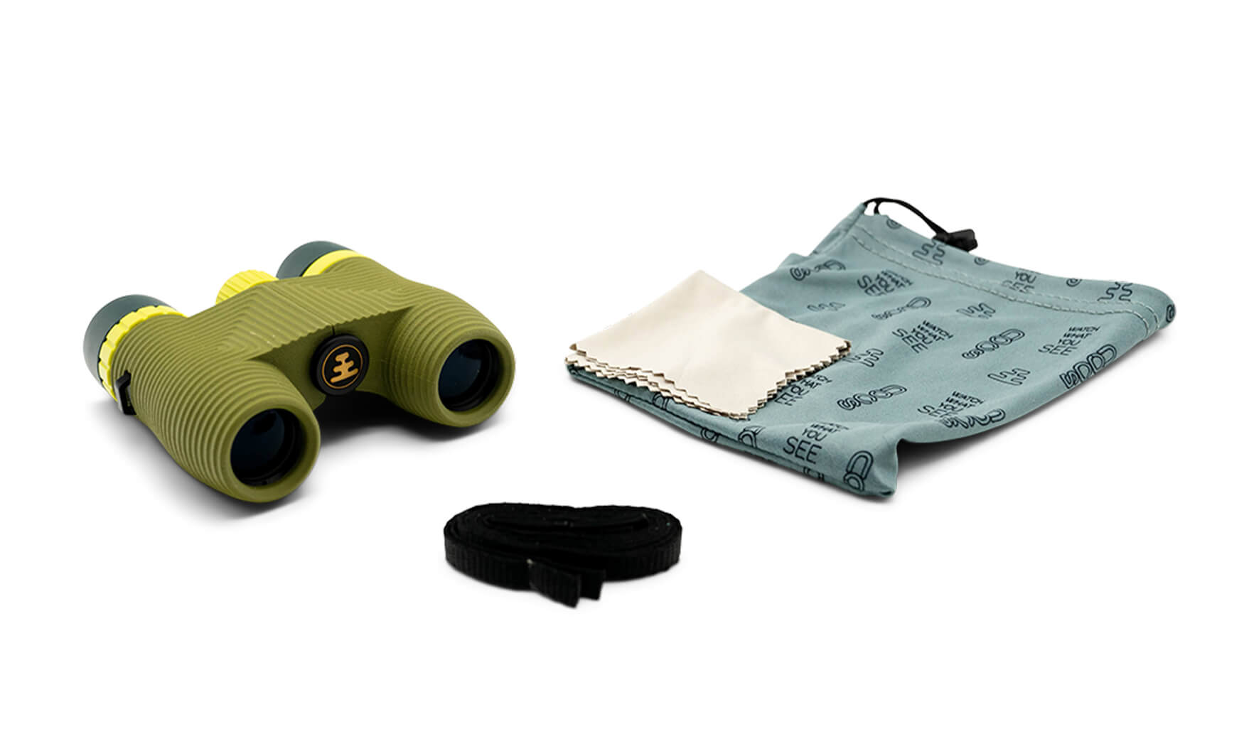 OLIVE (GREEN) Standard Issue 10x25 Waterproof Binoculars product image #6